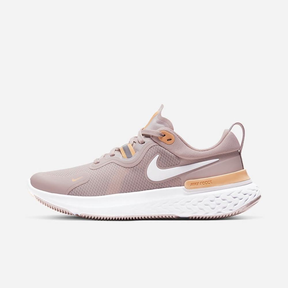 Chaussure De Running Nike React Miler Champagne 0537-824 Champagne/Orange Pulse/Barely Rose/White Femme | XOV-53125857